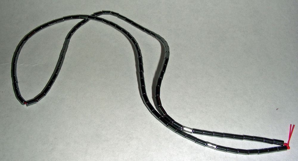 Hematite Strand 3x5mm