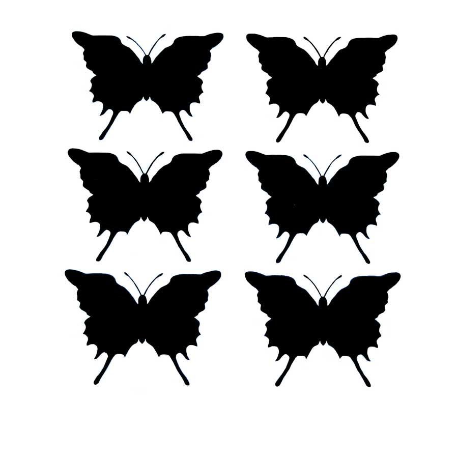 Vinyl Small Butterfly Solid