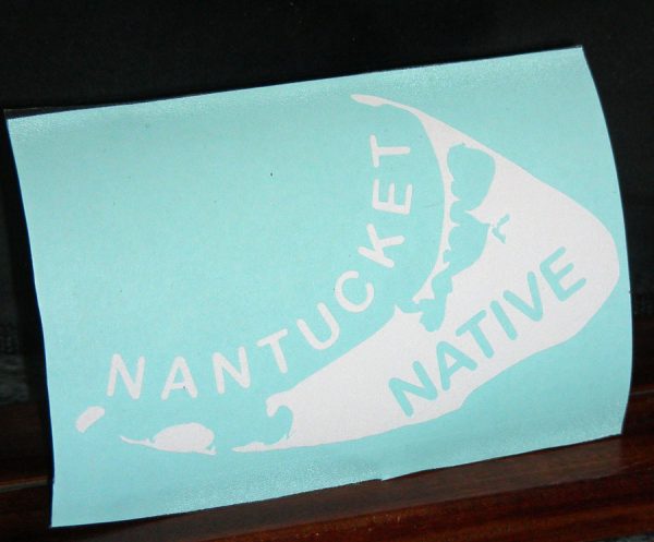 Nantucket Native Car Decal