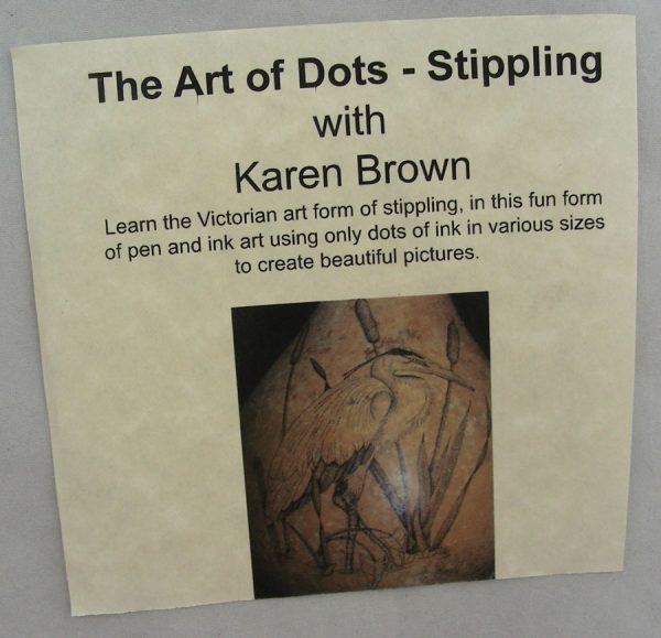 The ARt of Dots - Stippling with Karen Hundt-Brown
