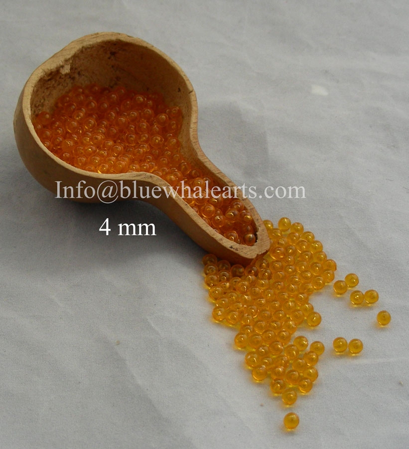 Gourd Light Beads from Turkey  Rukish Beads