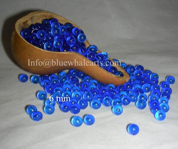 ourd light beads from turkey turkish beads, no hole evileye blue 6mm