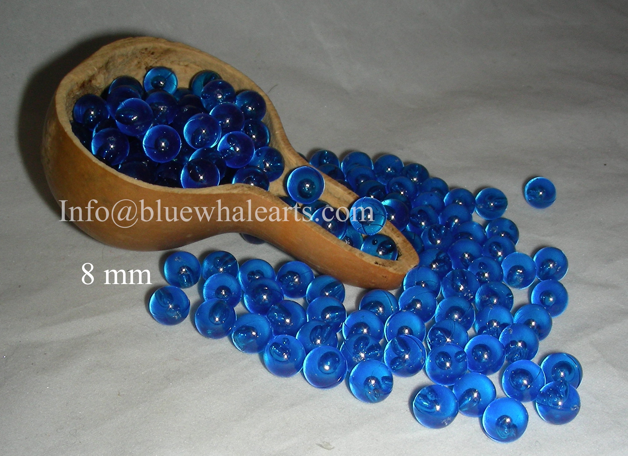 Gourd Light Beads from turkey 8mm no hole beads