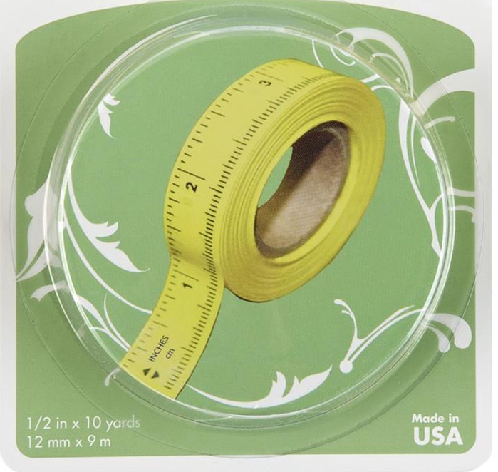 Peel n Stick Ruler Tape