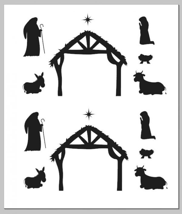 Nativity scene vinyl