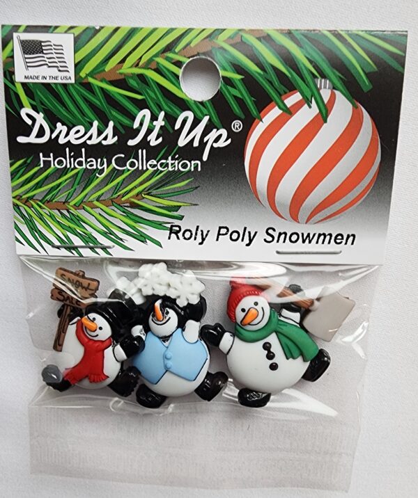 Roly Poly Snowmen in package