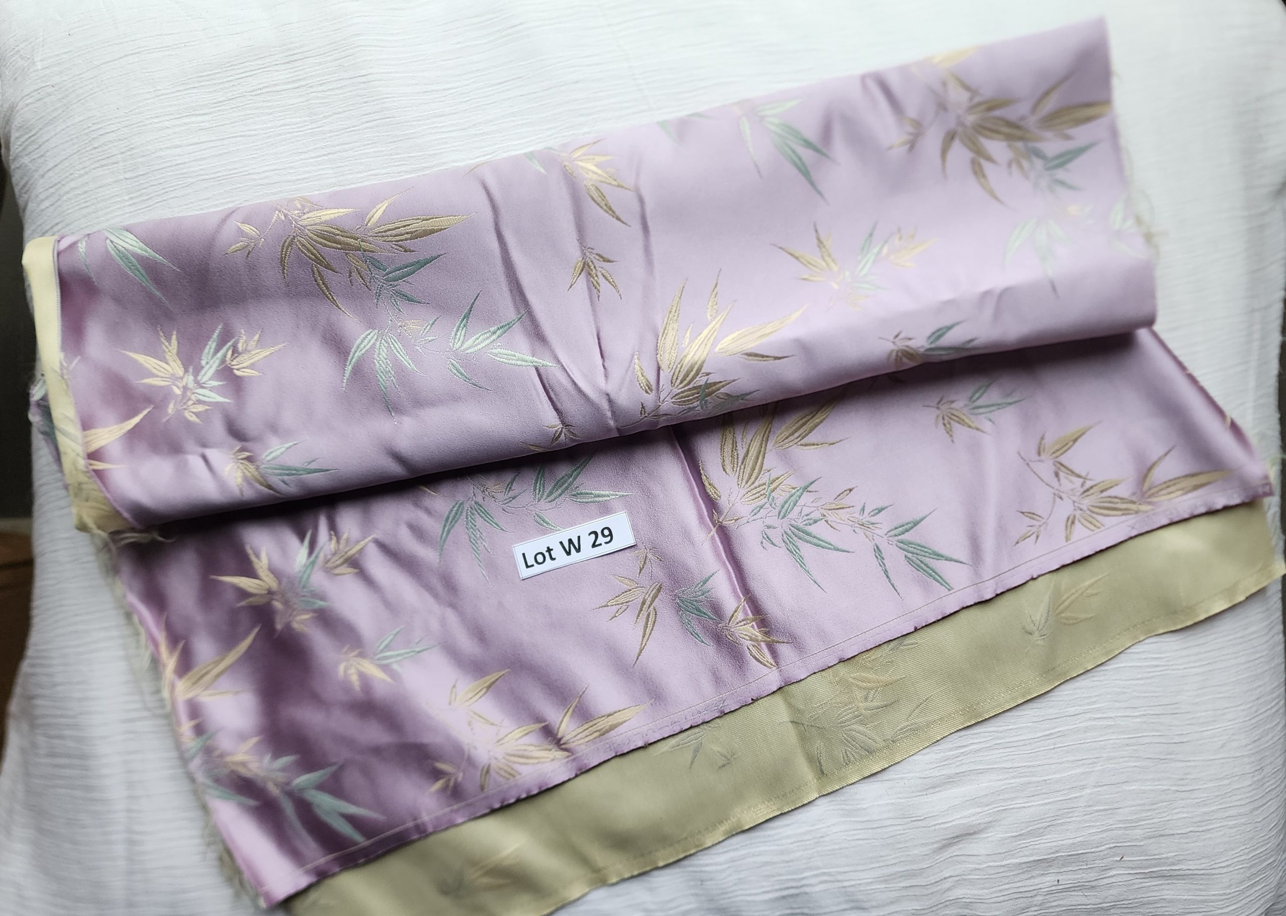 Fabric Piece - See Description Lot W 29