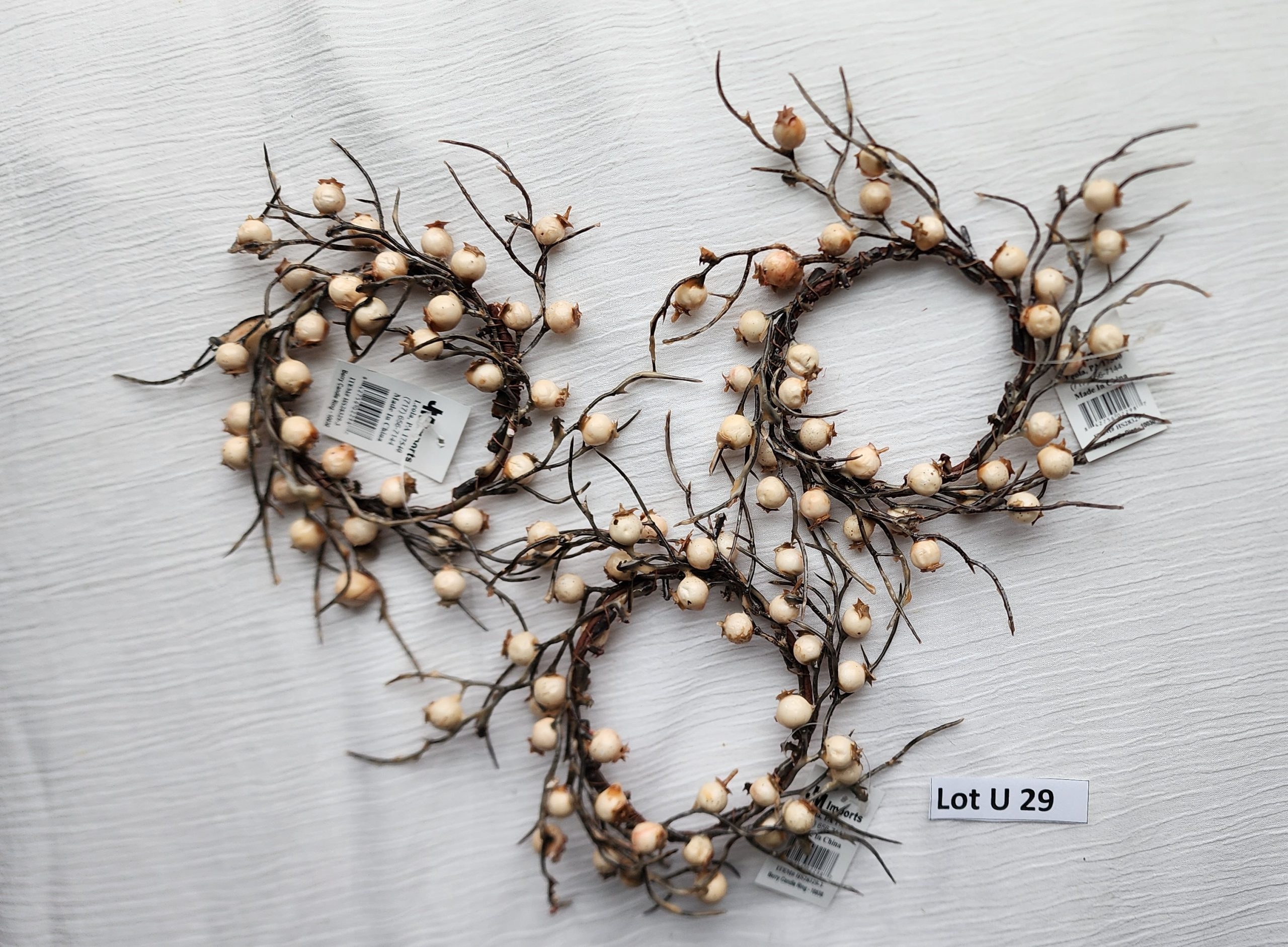 Floral Ring Lot U 29 - Lot of 3 pieces Please Read Description