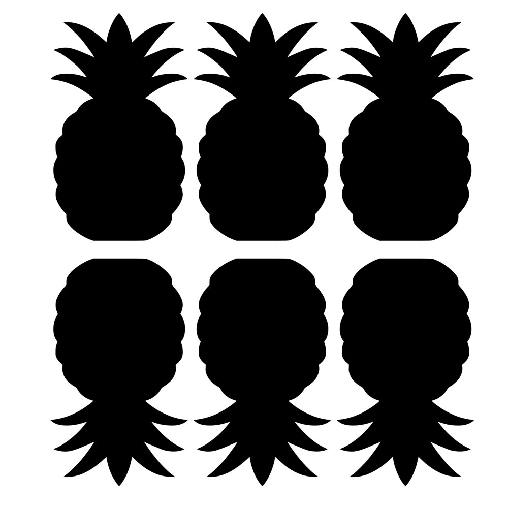 Vinyl Pineapple - Medium